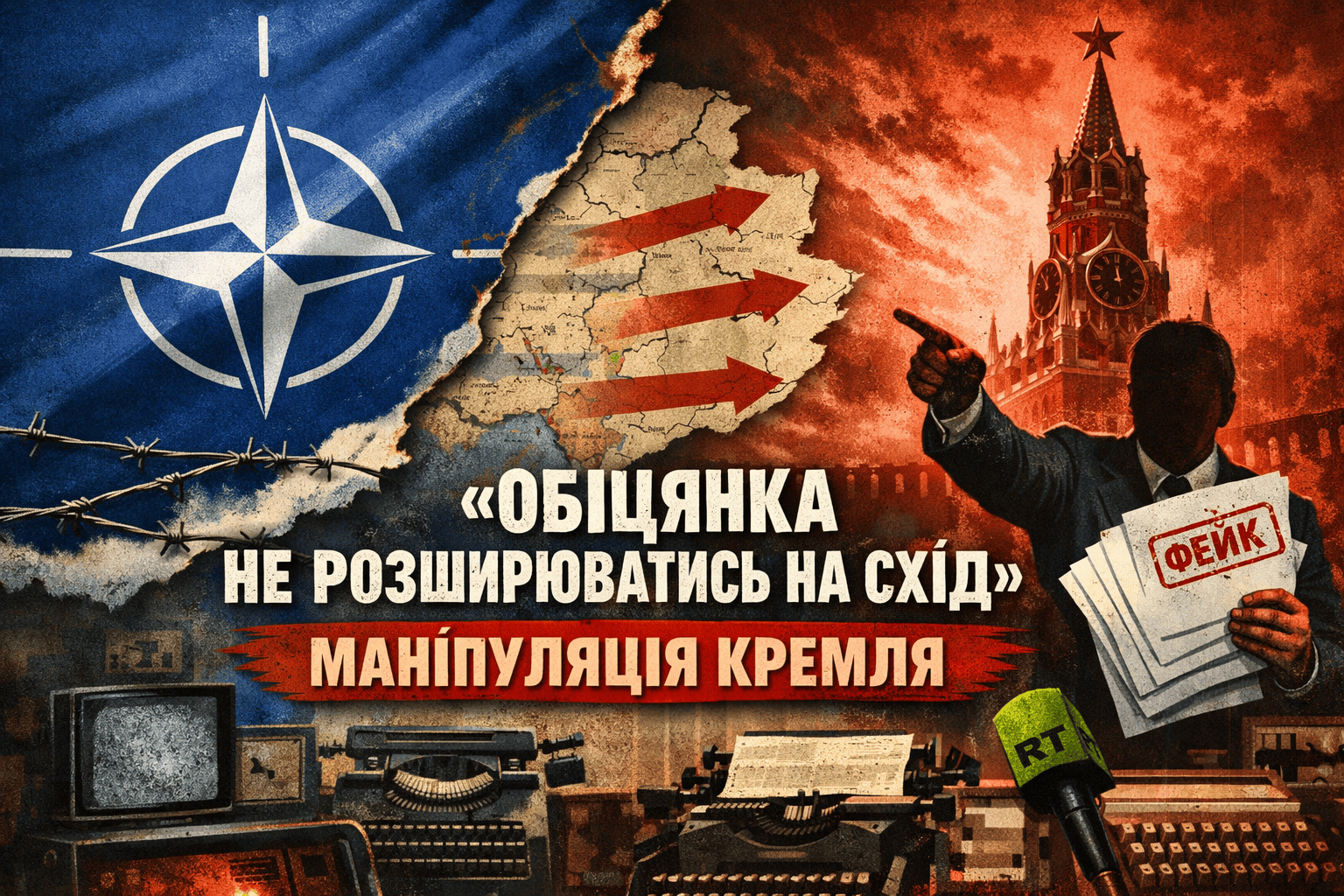 НАТО давало обіцянку не розширення на Схід- маніпуляція кремля